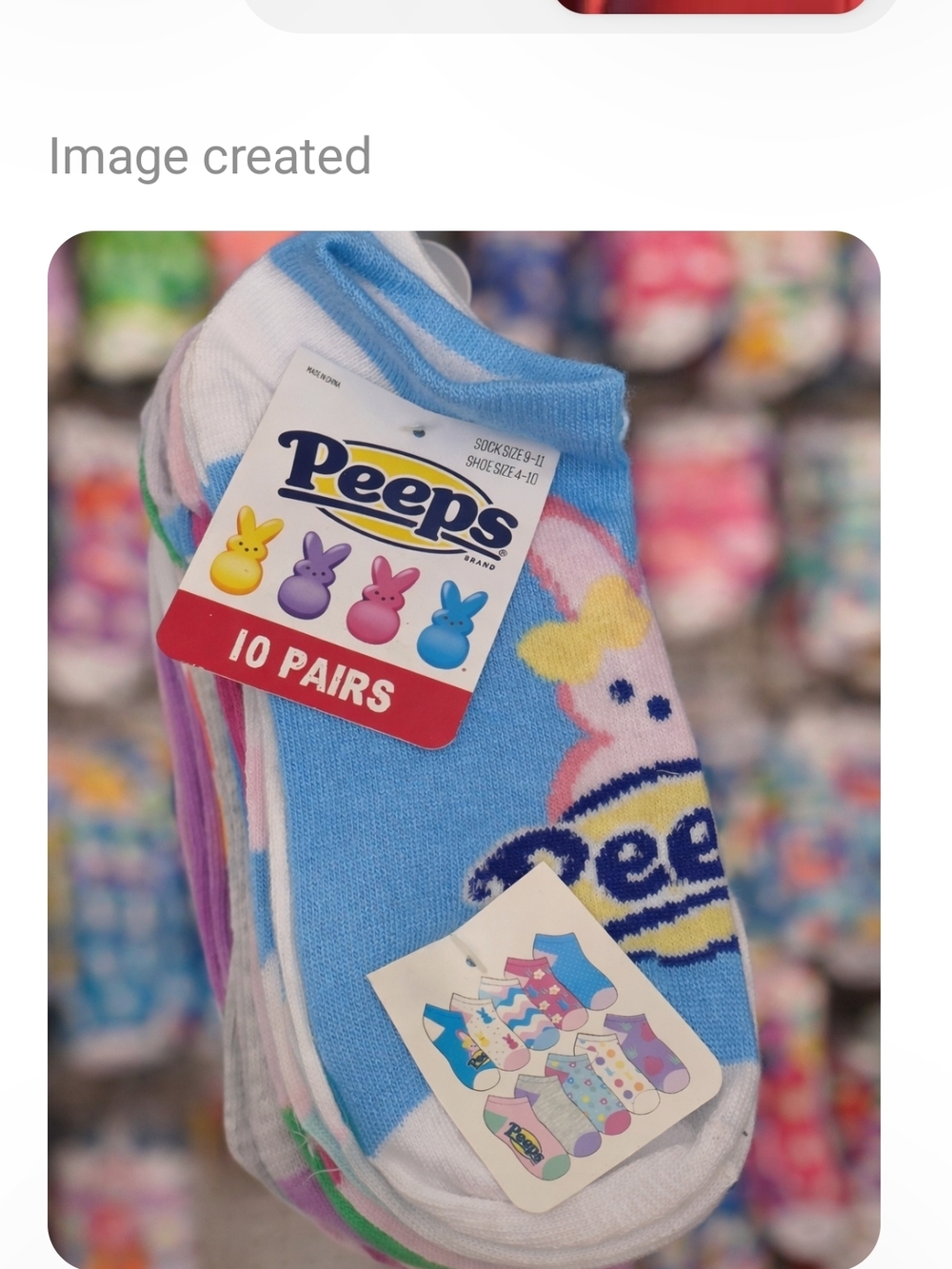 Peeps Women's No-Show Socks 10-Pack - Various  Colors